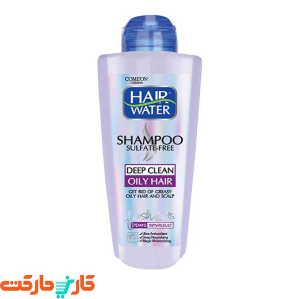 شامپو کامان COMEON مدل Hair Water مناسب موهای چرب حجم 400 میل — تصویر ۲