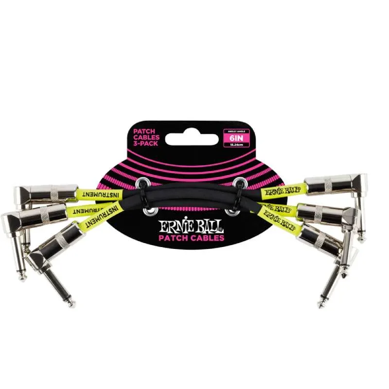 Ernie Ball Patch Cable White – 6051