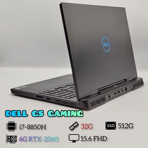 لپ تاپ 15.6 اینچی استوک کارکرد DELL G5 Gaming 5590 i7-8850H | 32G D4 | 512G | 6G RTX-2060 | FHD