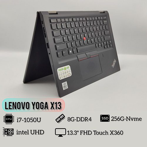 لپ تاپ کارکرده استوک Lenovo Tinkpad X13 Yoga Gen1 i7-10510U | 8G | 256G | intel UHD |x360 Touch