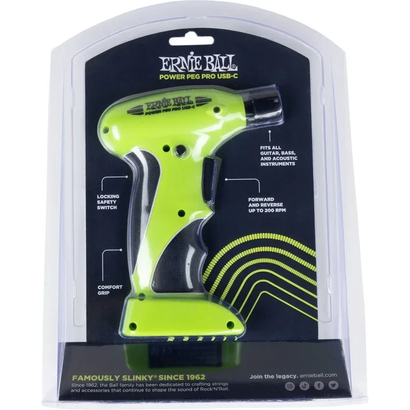 Ernie ball Power Peg Pro Electric String Winder – 9626