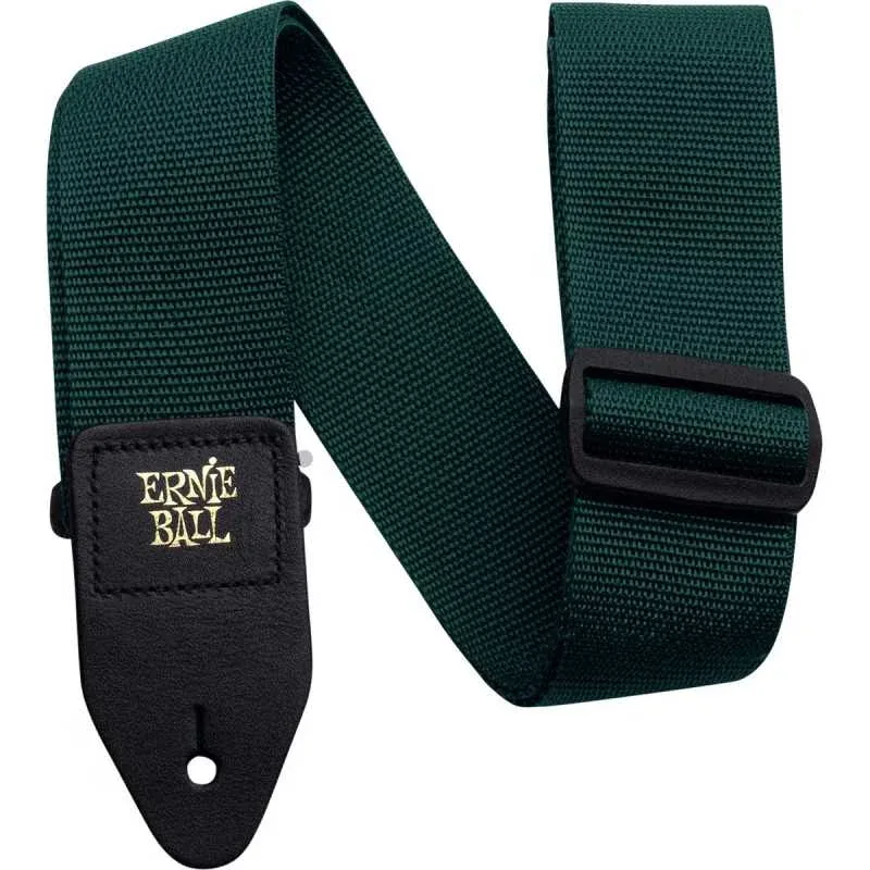 Ernie Ball Polypro Guitar Strap (Forest Green) – 4050