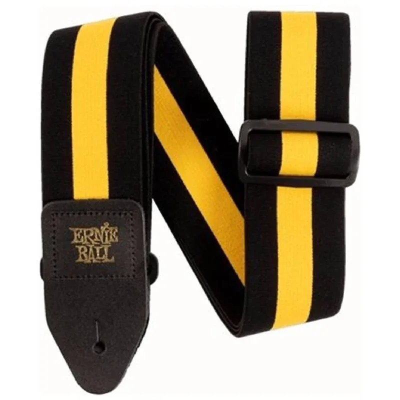 Ernie Ball Comfort Stretch Strap (Racer Yellow) – 5328 — تصویر ۲