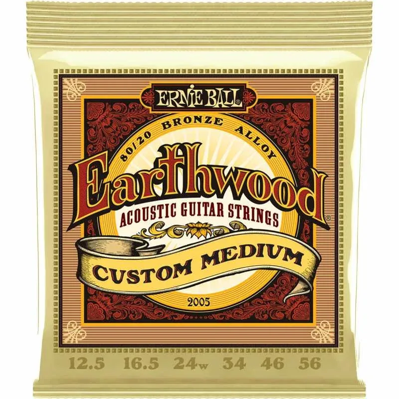 Ernie ball Earthwood Custom Medium 80/20 Bronze 12.5-56 – 2005