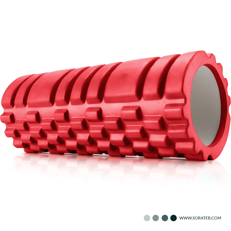 فوم رولر 30 سانتی ساده مدل لوله‌ای SportFit — تصویر ۲