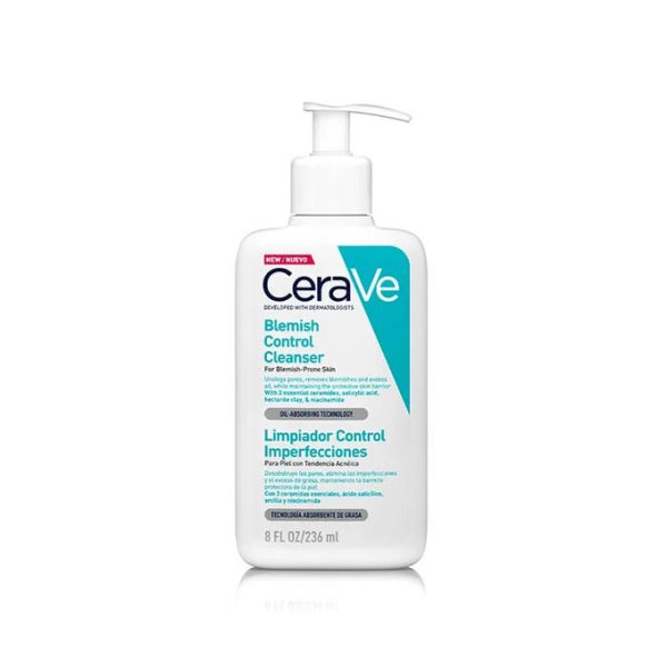 شوینده سراوی ضد لک و کنترل کننده سبوم پوست حاوی سالیسلیک اسید blemish control cleanser — تصویر ۲