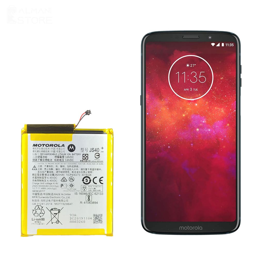 باتری گوشی موتورولا Moto Z3 Play مدل JS40 — تصویر ۲