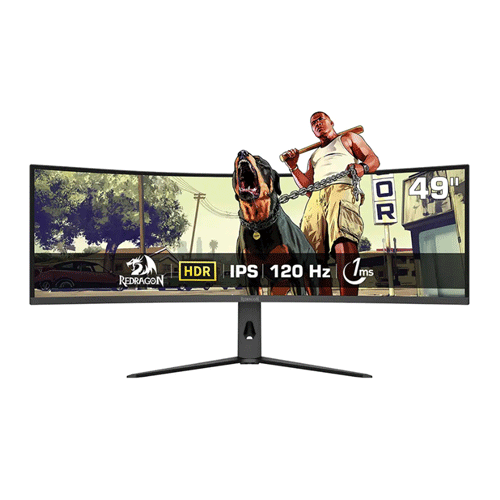 Redragon GMQ4966RMC 49-Inch Fast VA Curved Gaming Monitor