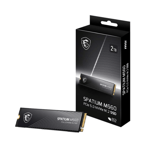 MSI Spatium M560 PCIe 5.0 NVMe M.2 2280 2TB Internal SSD