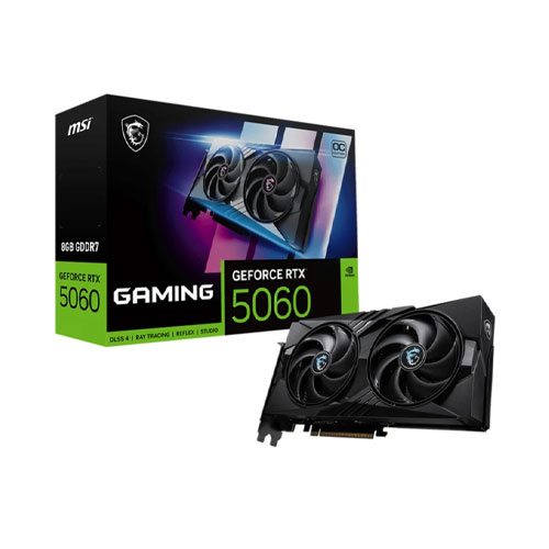 MSI GeForce RTX 5060 8G GAMING OC GDDR7 GRAPHIC CARD — تصویر ۲