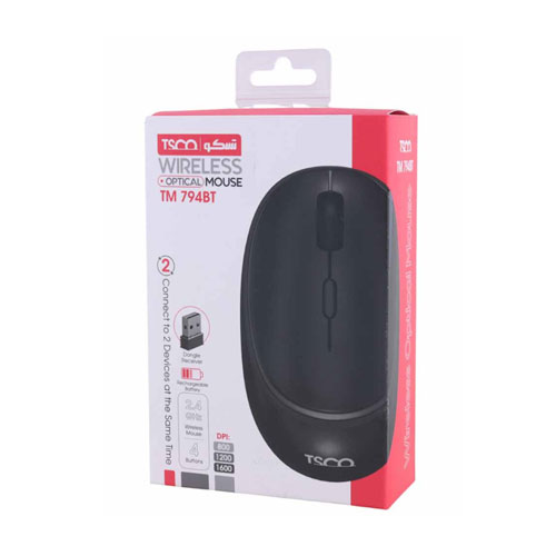 TSCO TM 794 BT Wireless Mouse — تصویر ۳