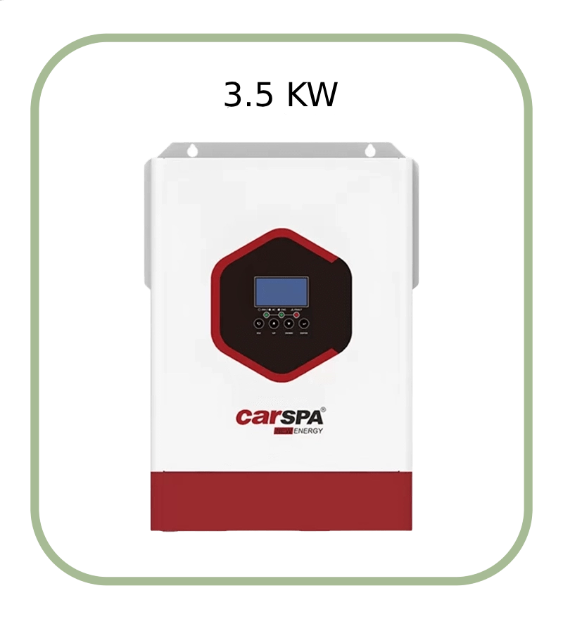 سانورتر 3.5 کیلووات، 24 ولت،100 آمپر MPPT برند Carspa — تصویر ۲