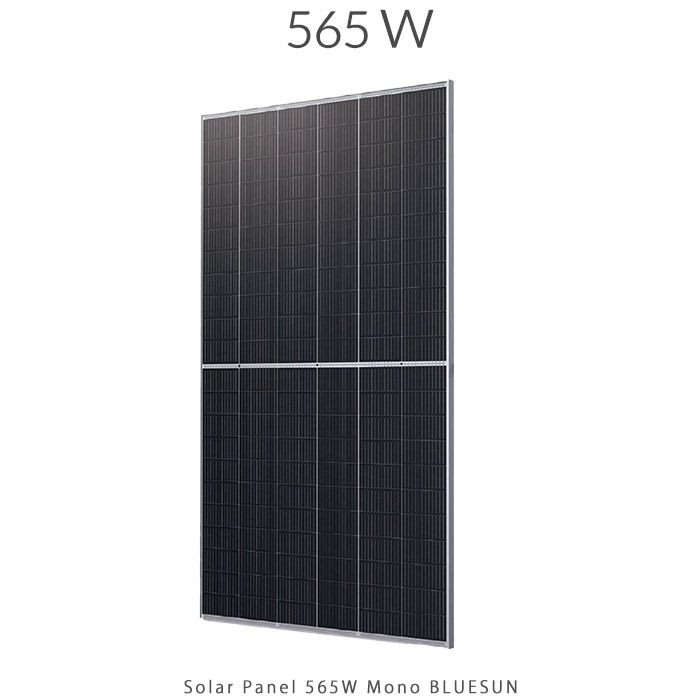 پنل خورشیدی 565 وات مونوکریستال برند Bluesun — تصویر ۲