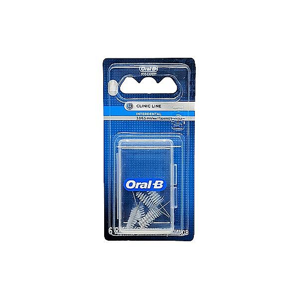 یدک بین دندانی مخروطی اورال بی بسته 6 عددی Oral b-Interdental — تصویر ۲