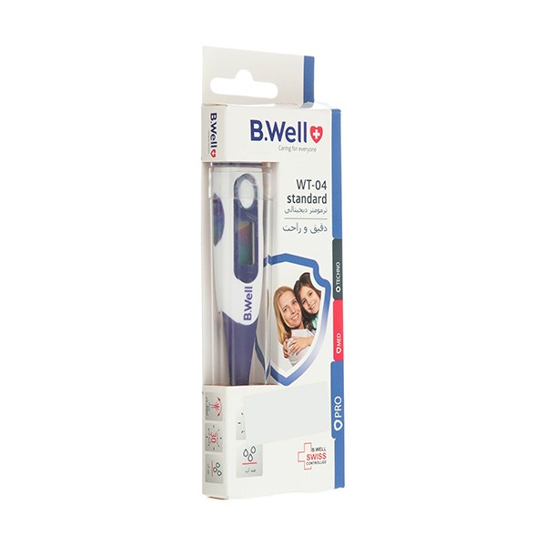 تب سنج دیجیتالی بی ول B.well WT-04 standard — تصویر ۳