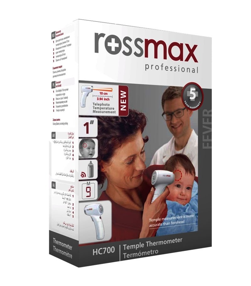 تب سنج لیزری رزمکس Rossmax-HC700 — تصویر ۳