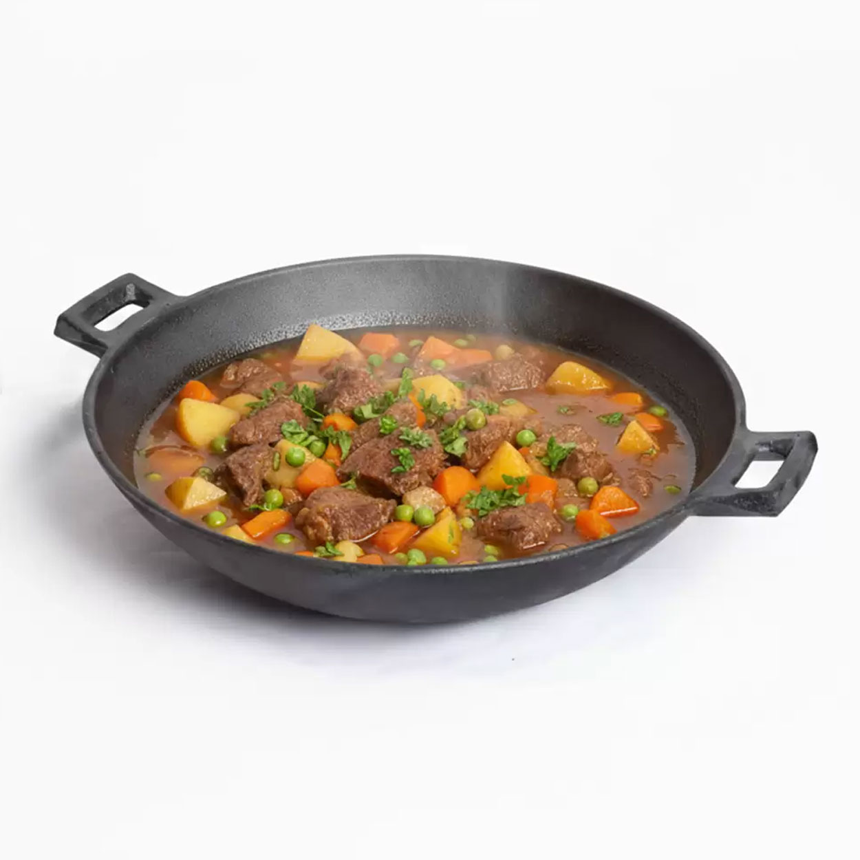ماهیتابه چدنی مدل ووک — تصویر ۴