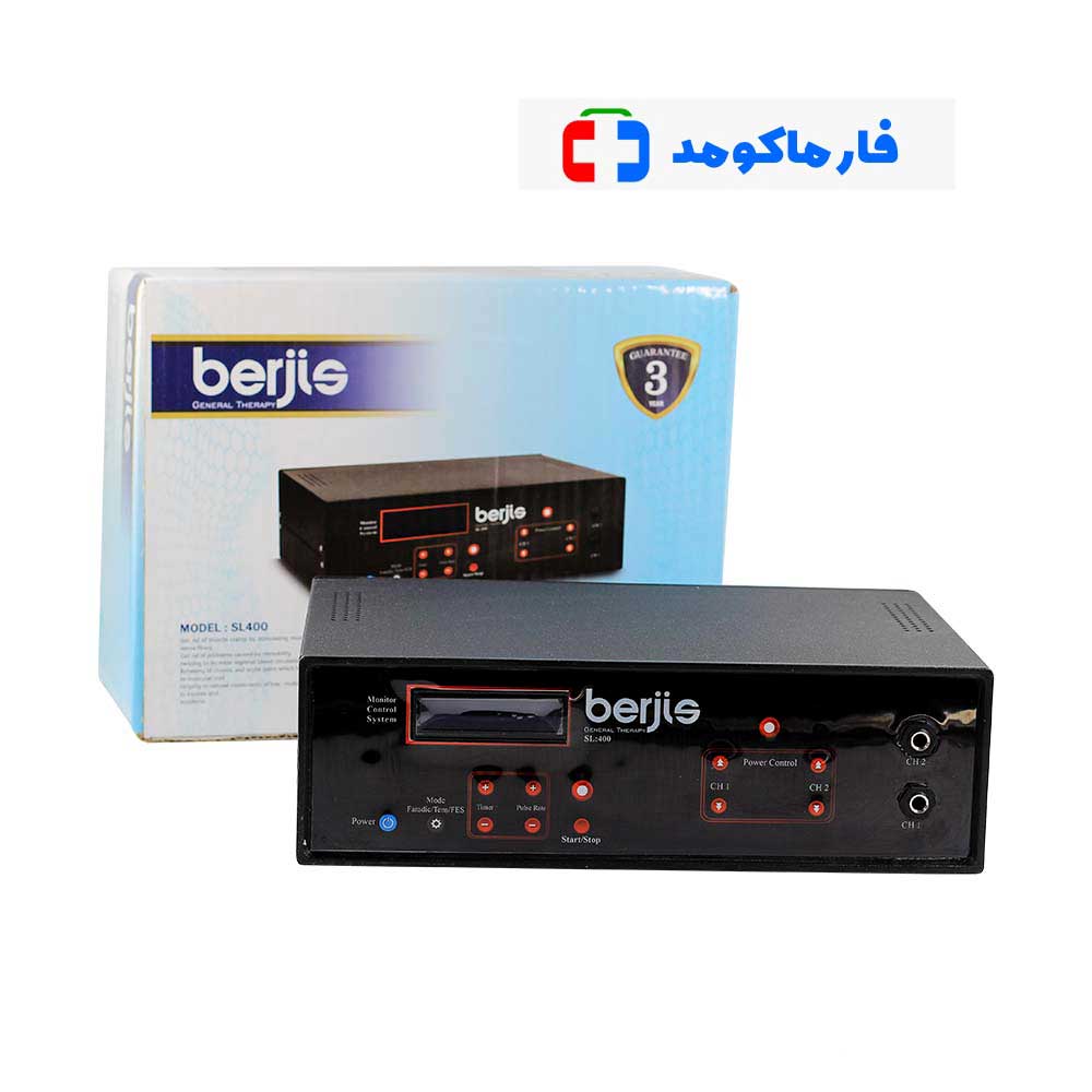 دستگاه فیزیوتراپی دیجیتال ۲ کانال برجیس مدل SL400 (پکیج کامل شرکتی) — تصویر ۴