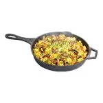 ماهیتابه چدنی دسته دار — تصویر ۳