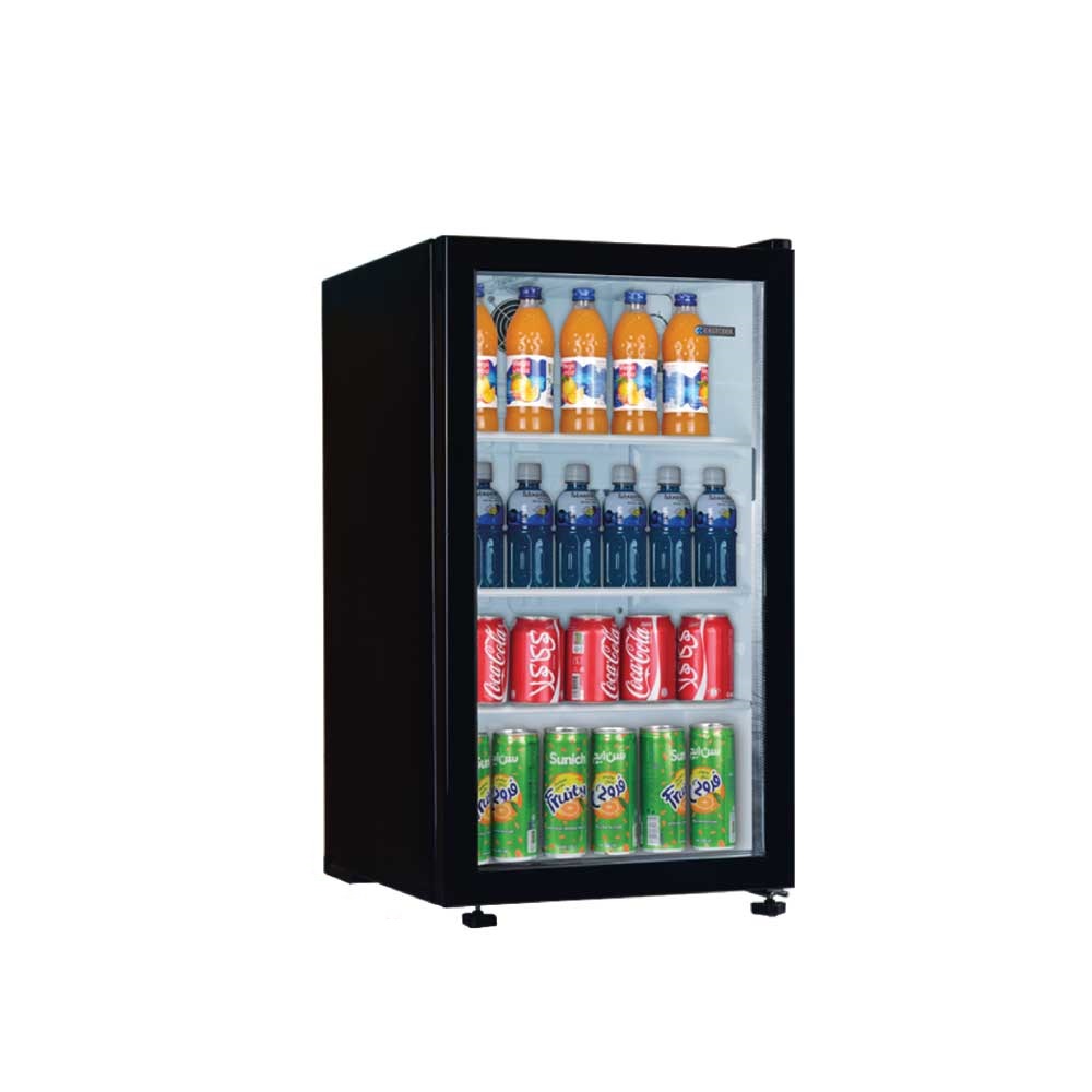 یخچال 5 فوت ایستکول شوکیس مدل TM-9580 CS مشکی — تصویر ۲