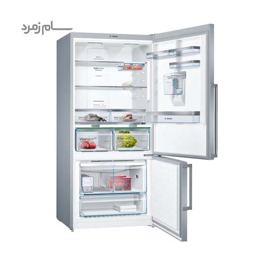 یخچال فریزر بوش KGD86AI304 نقره ای — تصویر ۳