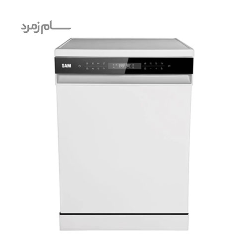 ماشین ظرفشویی سام DW-192W سفید — تصویر ۲