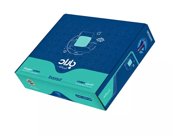 پشتی طبی اکسیژن باراد مدل LS2 اصلی 3 سال گارانتی — تصویر ۲