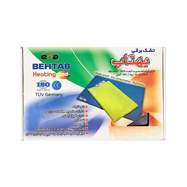 تشک برقی بهتاب تایمر دار سایز 80*60 — تصویر ۲
