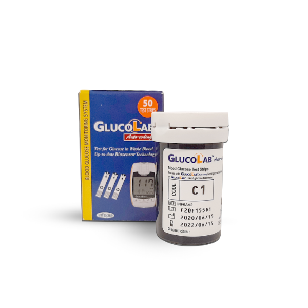 نوار تست قند خون گلوکولب GlucoLab-2026/10/22 — تصویر ۴