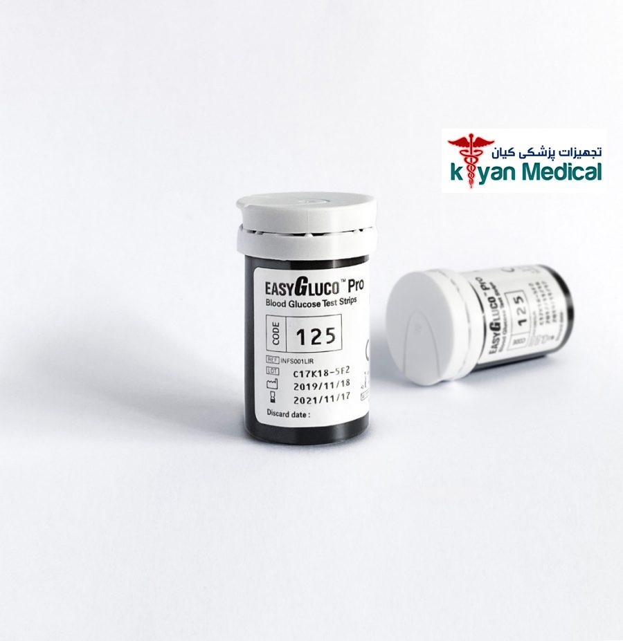 نوار تست قند خون ایزی گلوکو پرو EasyGluco Pro (2026/10/14) — تصویر ۳