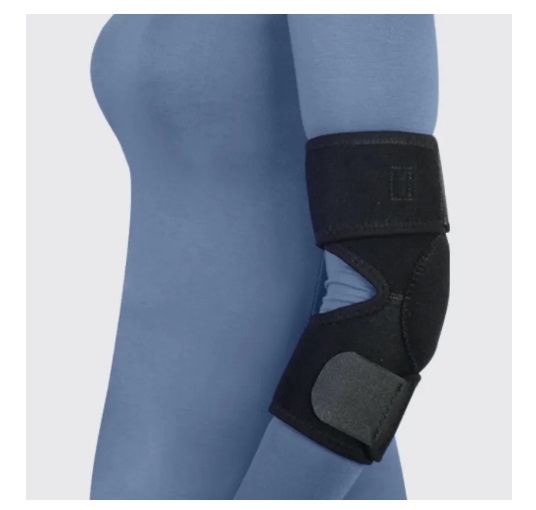 آرنج بند نئوپرن تک سایز طب و صنعت Free Size Neoprene Elbow Support — تصویر ۲