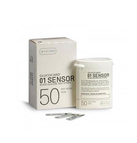 نوار تست قند خون آرکری مدل Glucocard-01 Sensor بسته 50 عددی سهمیه ای — تصویر ۴