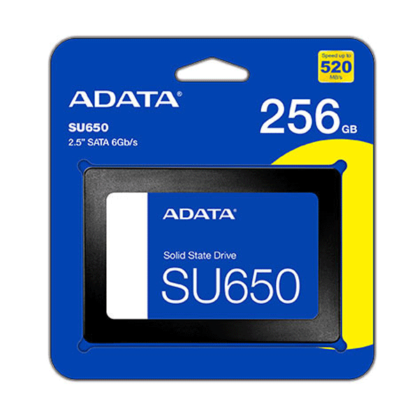 حافظه اس اس دی اینترنال ای دیتا SSD ADATA SU650 ظرفیت 256 گیگابایت — تصویر ۸