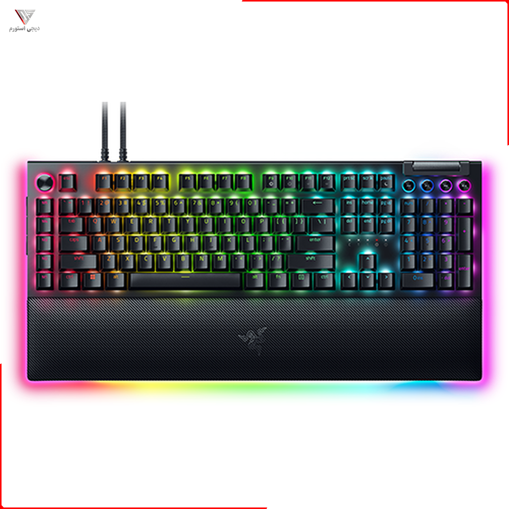 کیبورد Razer BlackWidow V4 Pro Wired Yellow Switches