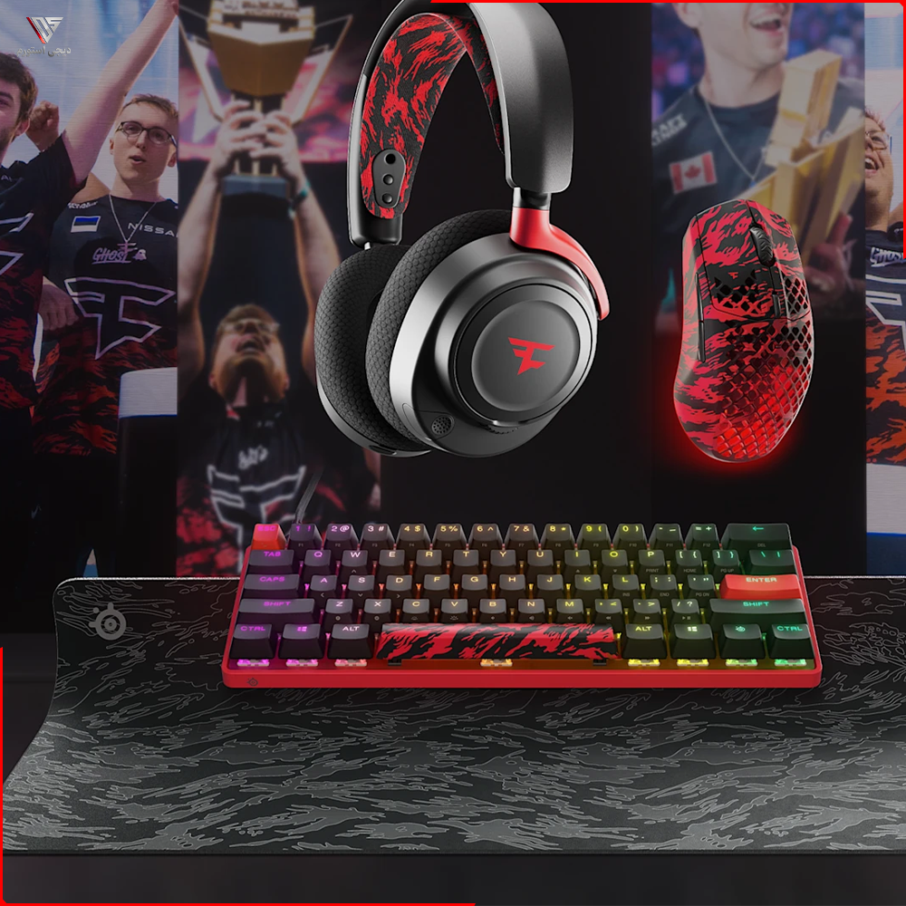 موس پد SteelSeries QcK Gaming FaZe Clan XXL — تصویر ۴