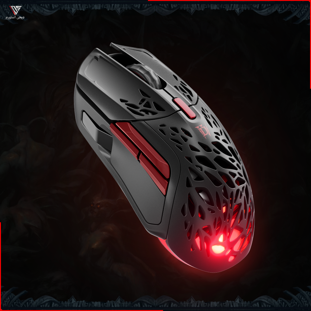 موس SteelSeries Aerox 5 Wireless Diablo IV Edition — تصویر ۳