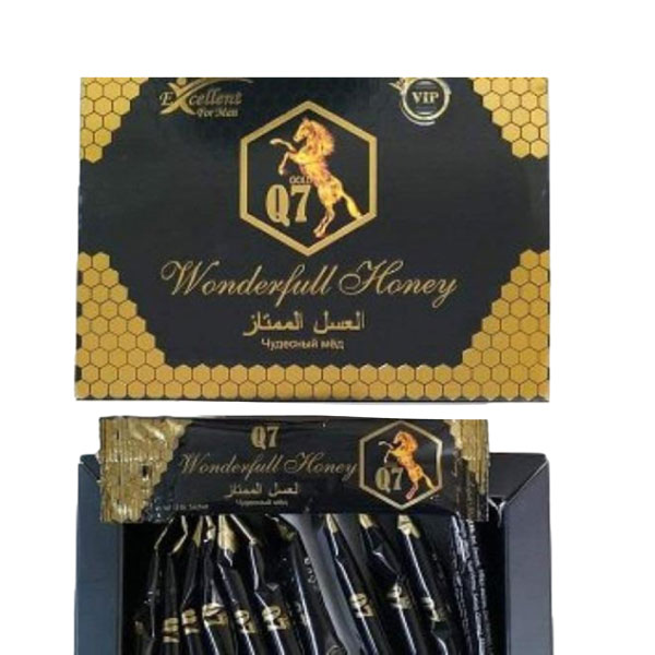 عسل تقویت قوای جنسی بسیار قوی و ۱۰۰٪ طبیعی | معجون خوراکی ویاگرا ترکی | بسته ساشه ۱۲ عددی — تصویر ۴