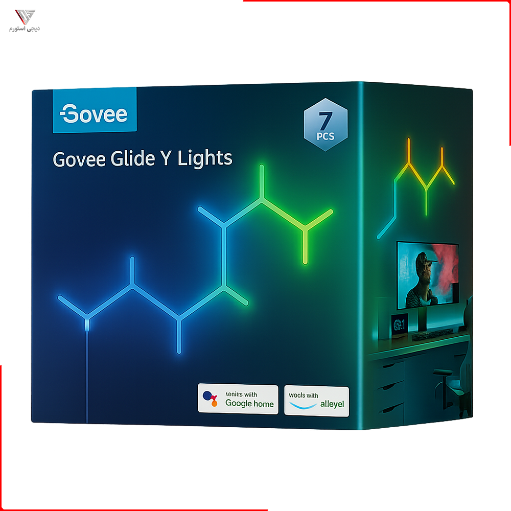 پنل هوشمند گووی Govee Glide Y Lights — تصویر ۲