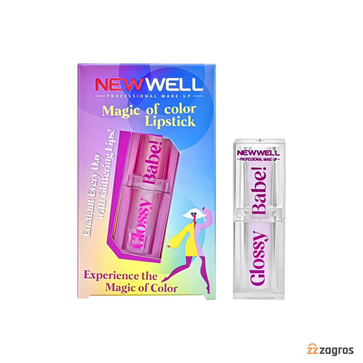 رژ لب مایع حرارتی نیوول مدل Magic Of Color وزن 5 گرم — تصویر ۶