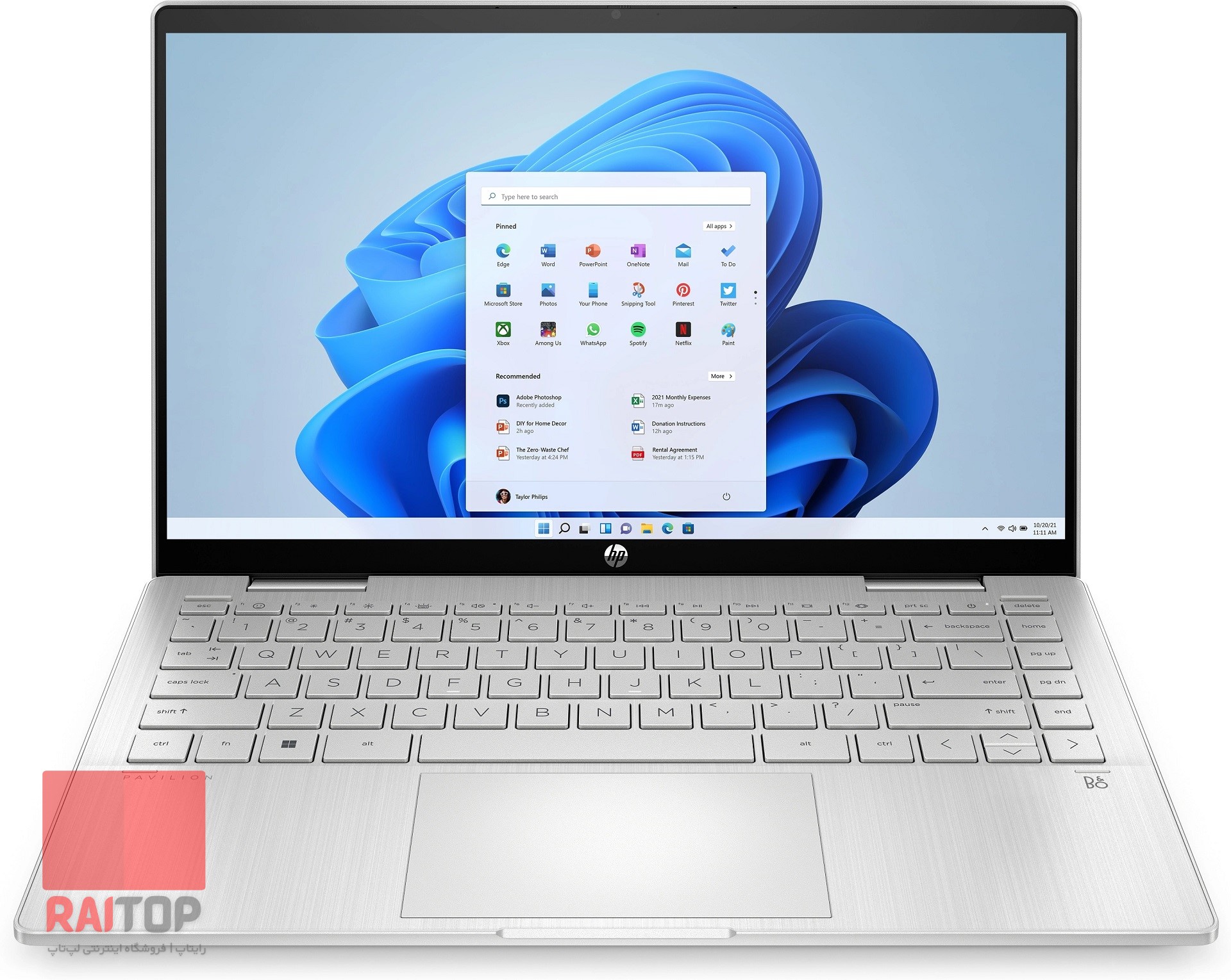 لپ تاپ 14 اینچی HP مدل Pavilion x360 14-ek0 12th