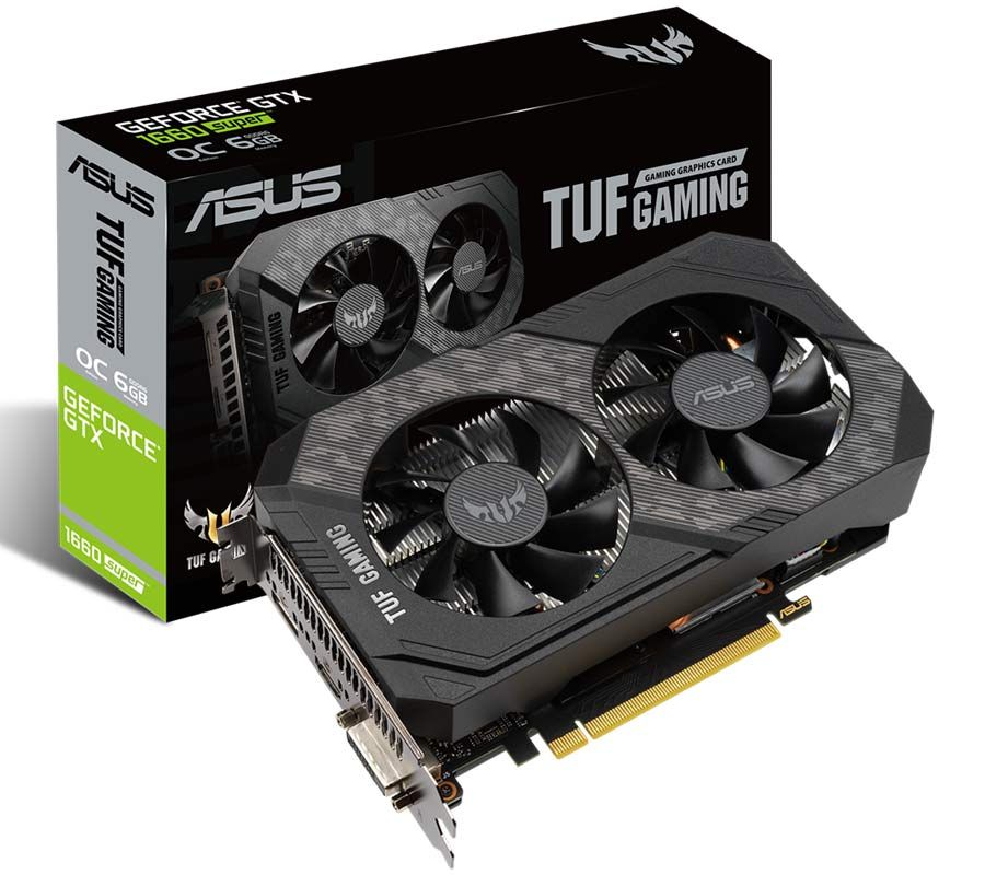 کارت گرافیک ایسوس TUF Gaming GTX 1660 SUPER OC Edition 6GB