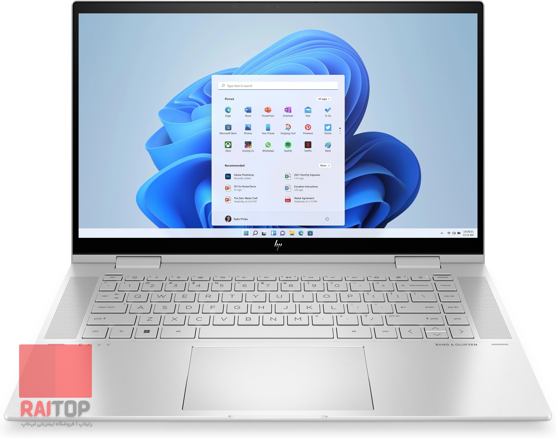 لپ تاپ 15 اینچی HP مدل Envy x360 15-ew0 12th