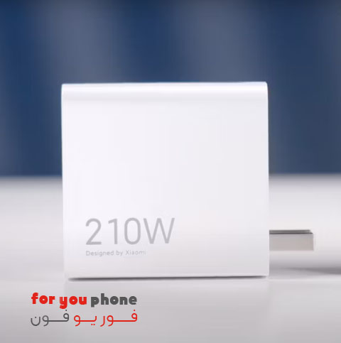 شارژر 210 وات اورجینال سرکارتنی شیائومی بهمراه کابل