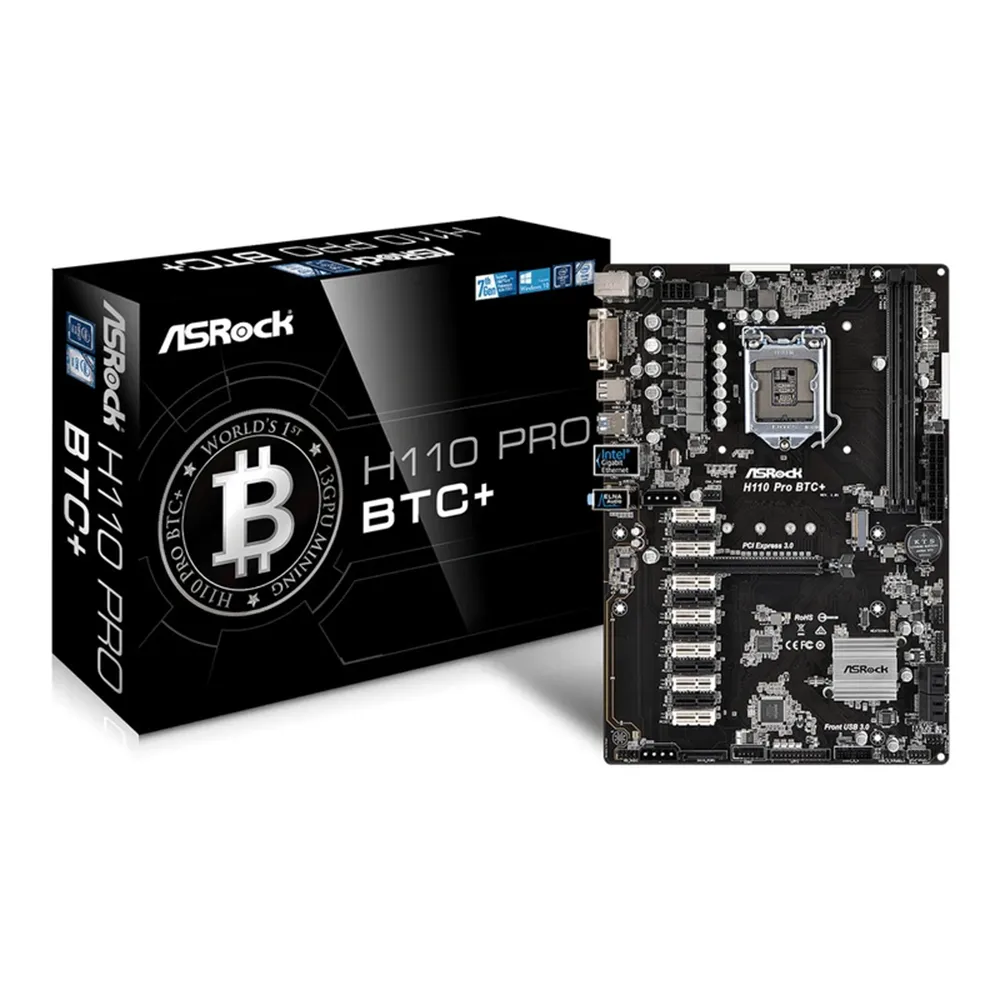 مادربرد ازراک مدل H110 Pro BTC Plus — تصویر ۸
