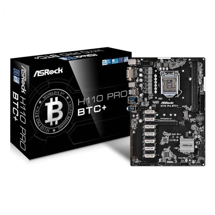 مادربرد ازراک مدل H110 Pro BTC Plus