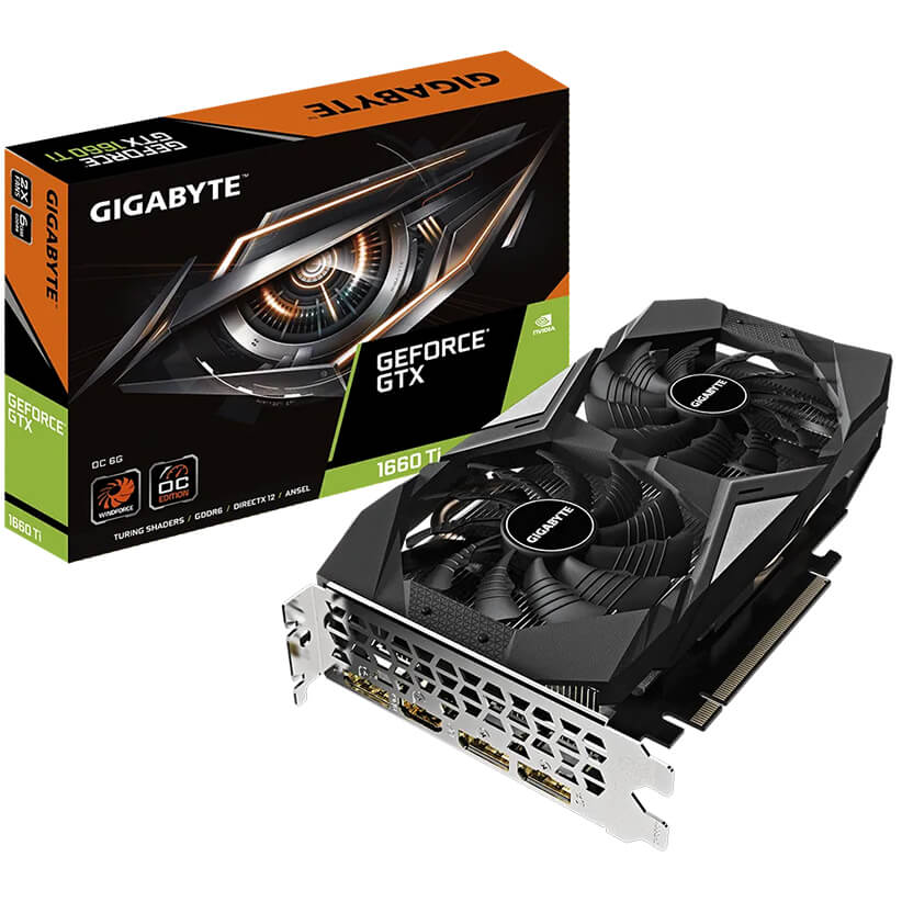 کارت گرافیک GIGABYTE GeForce GTX 1660 Ti OC 6GB