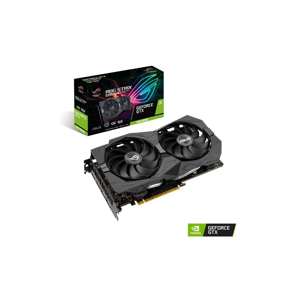 کارت گرافیک ایسوس مدل ROG STRIX GTX1660S-6G GAMING