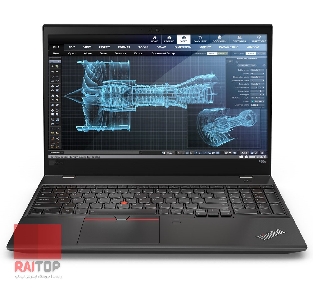 لپ تاپ 15 اینچی Lenovo مدل ThinkPad P52s