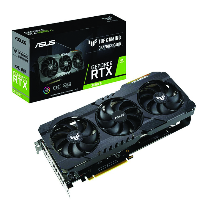 کارت گرافیک گیمینگ TUF RTX 3060TI 8G ASUS