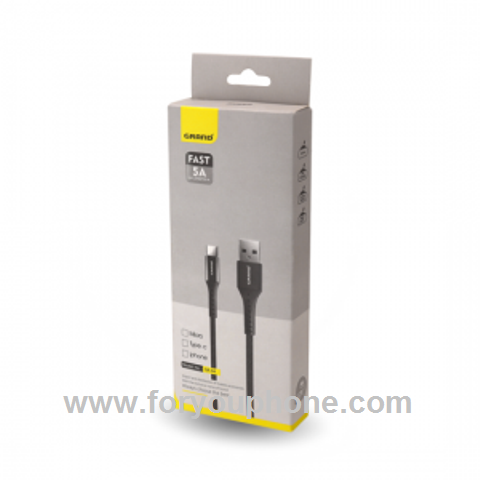 کابل تبدیل USB به آیفون (lightning) گرنداسکای مدل GK-04 باگارانتی شرکتی — تصویر ۳